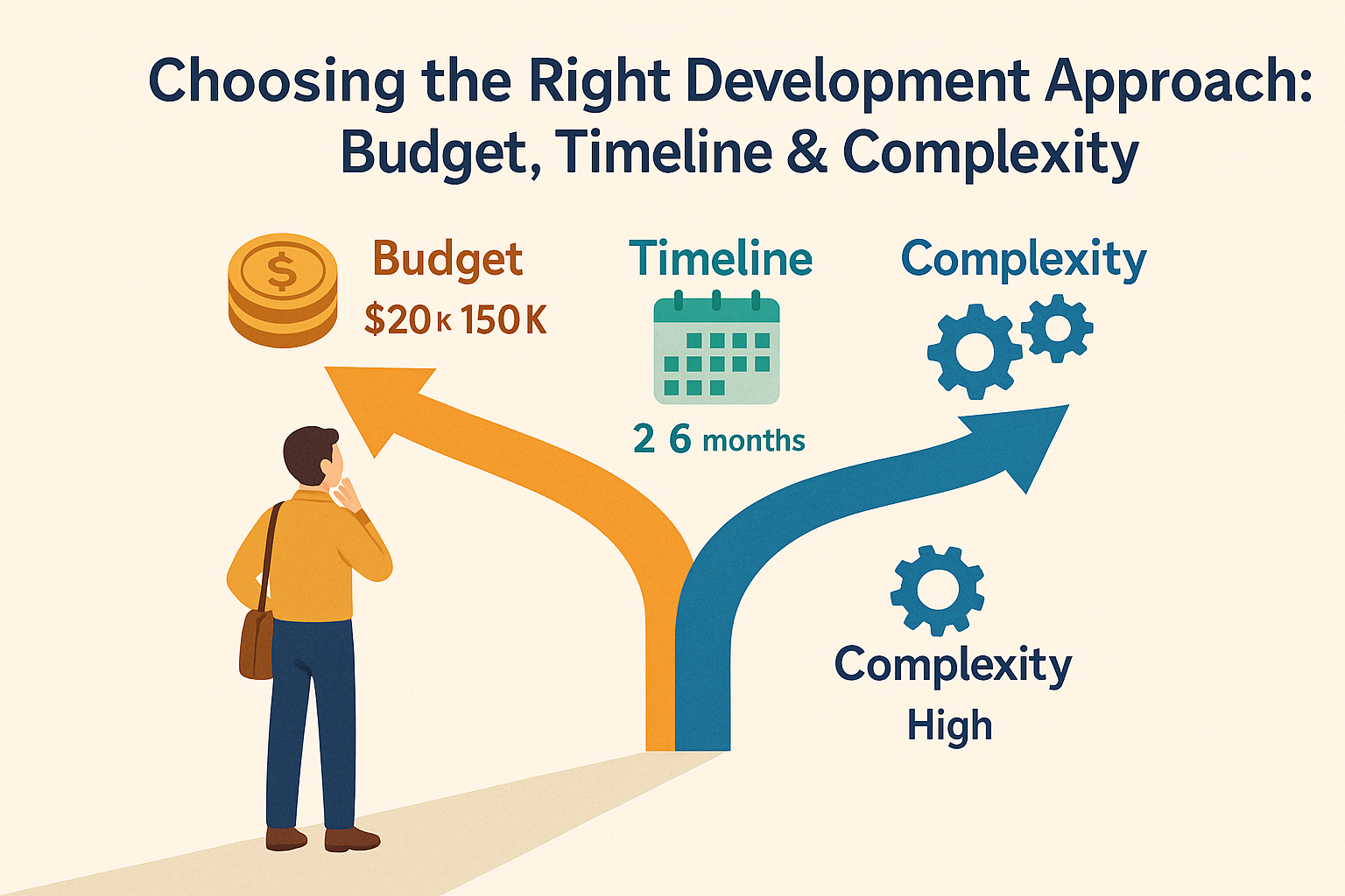 Choosing the Right Development Approach: Budget, Timeline & Complexity